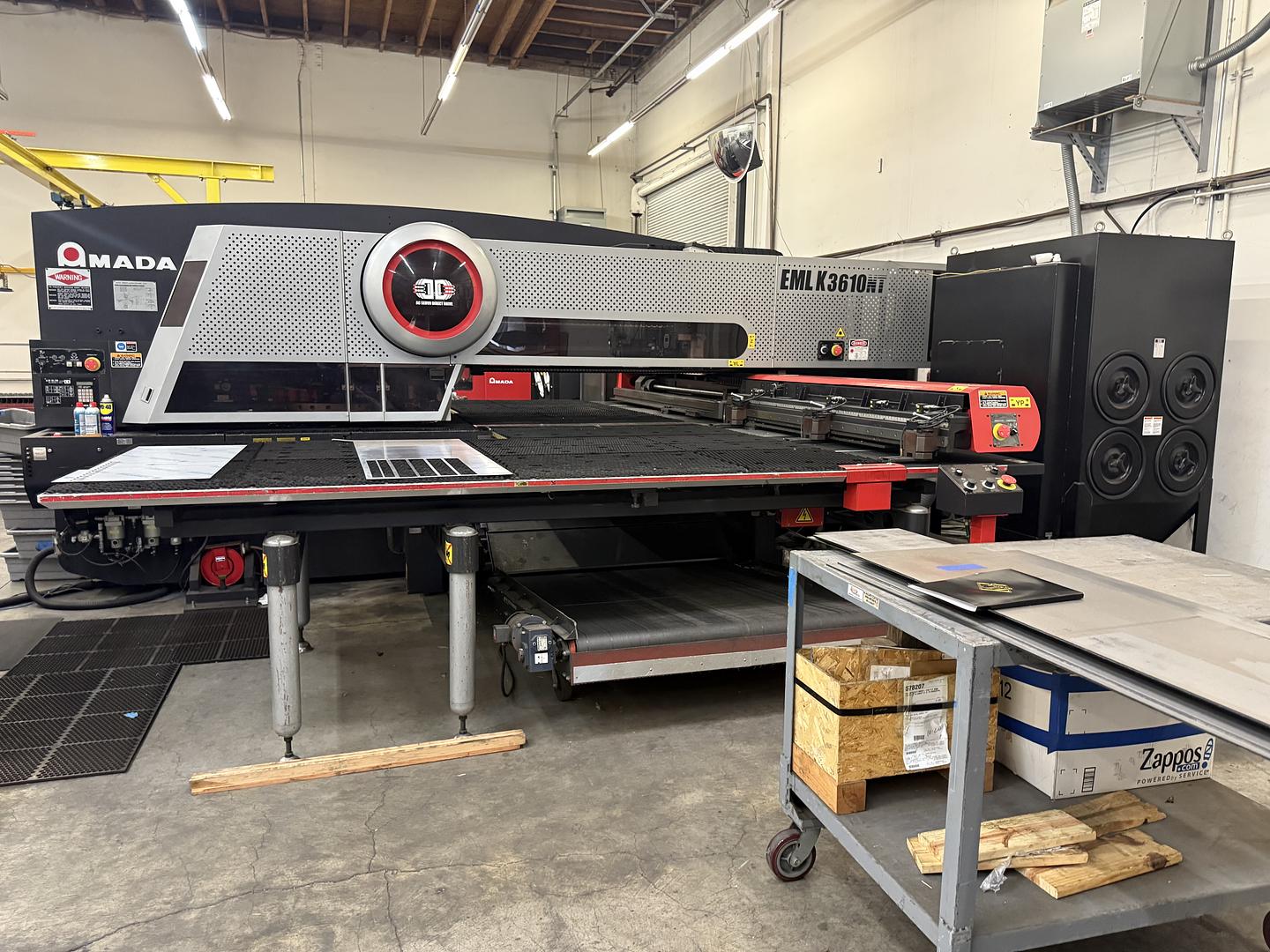 LATE MODEL AMADA EMLK NT FABRICATION & MACHINING FACILITY
