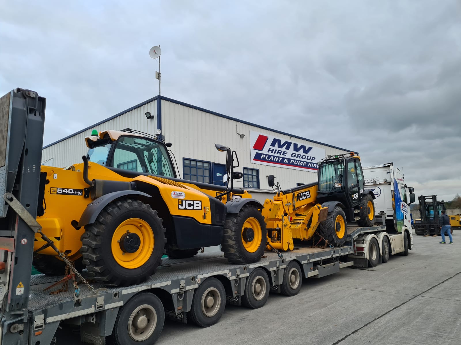 Two 14m JCBs...SOLD