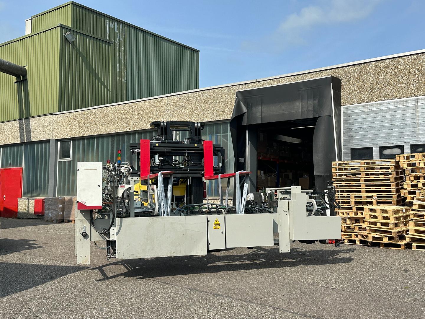 Demontage/Verladung Duran Omega Allpro 110 Faltschachtelklebemaschine