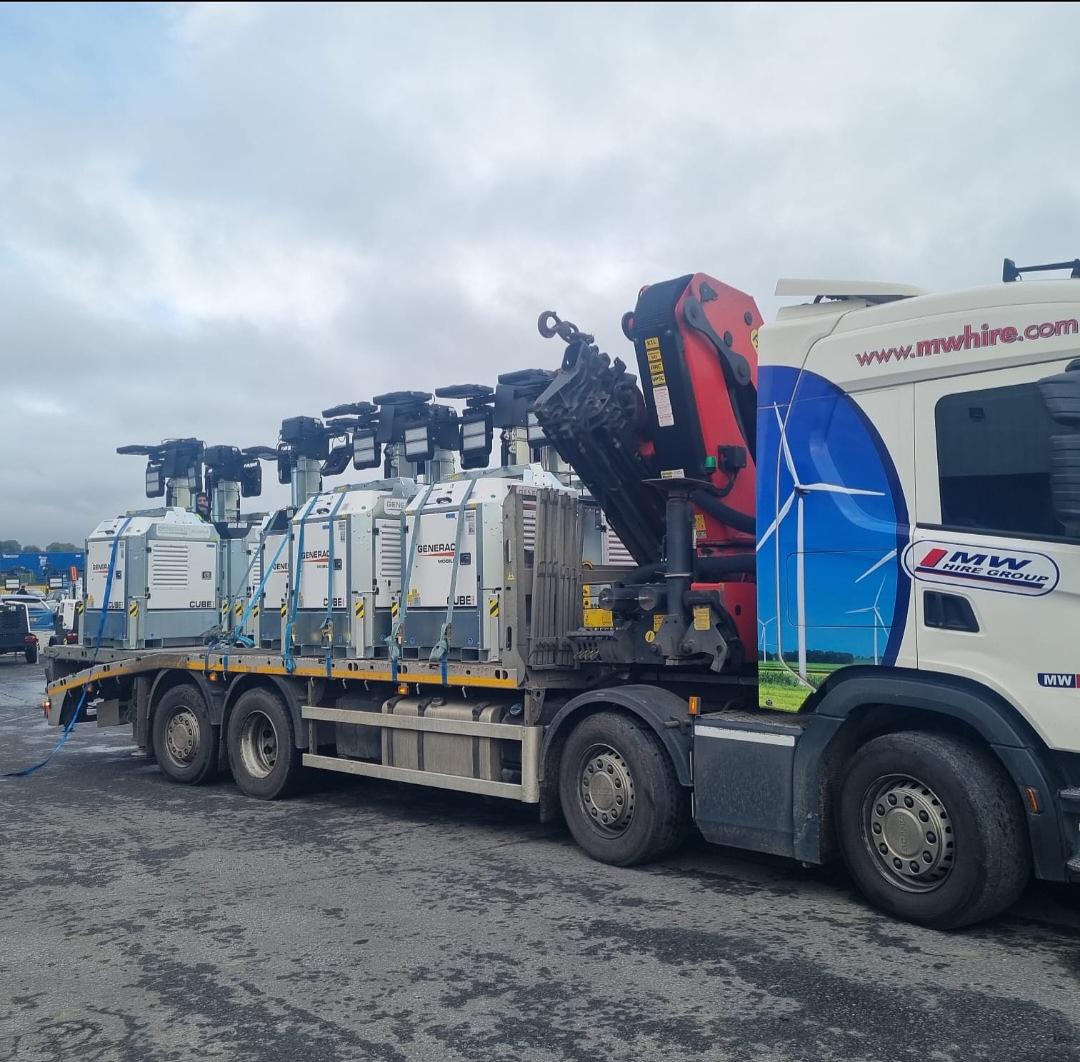 New Generac cube Hybrid Lighting Towers *SOLD* heading to a customer in Dublin!