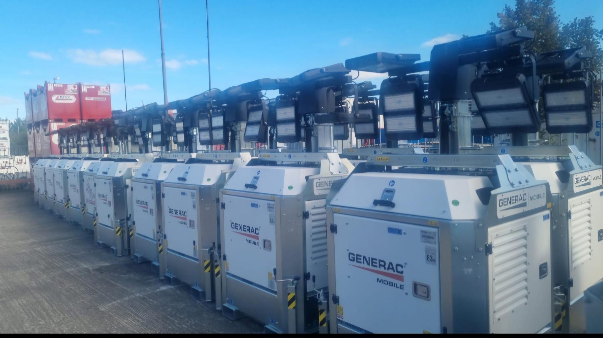 Full load of new Generac Towerlights arrived and added to sale stock!!