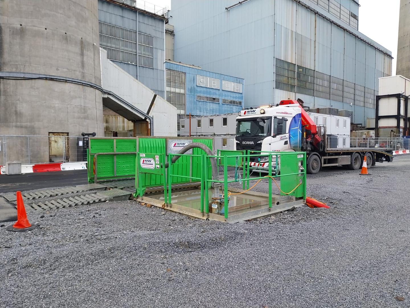 Wheel wash on long term hire Project!💪🫡