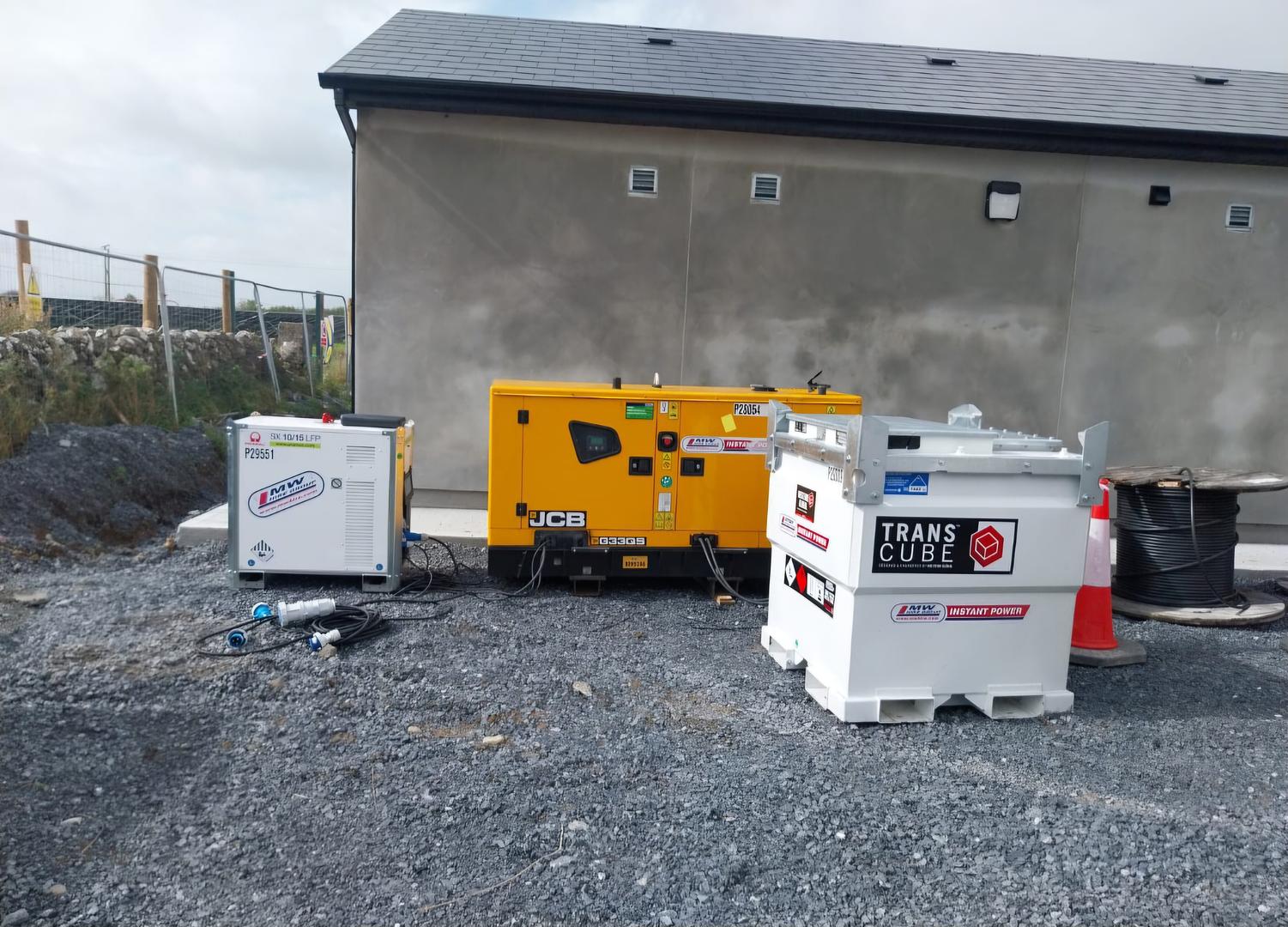 Single phase battery banks working on different sites!