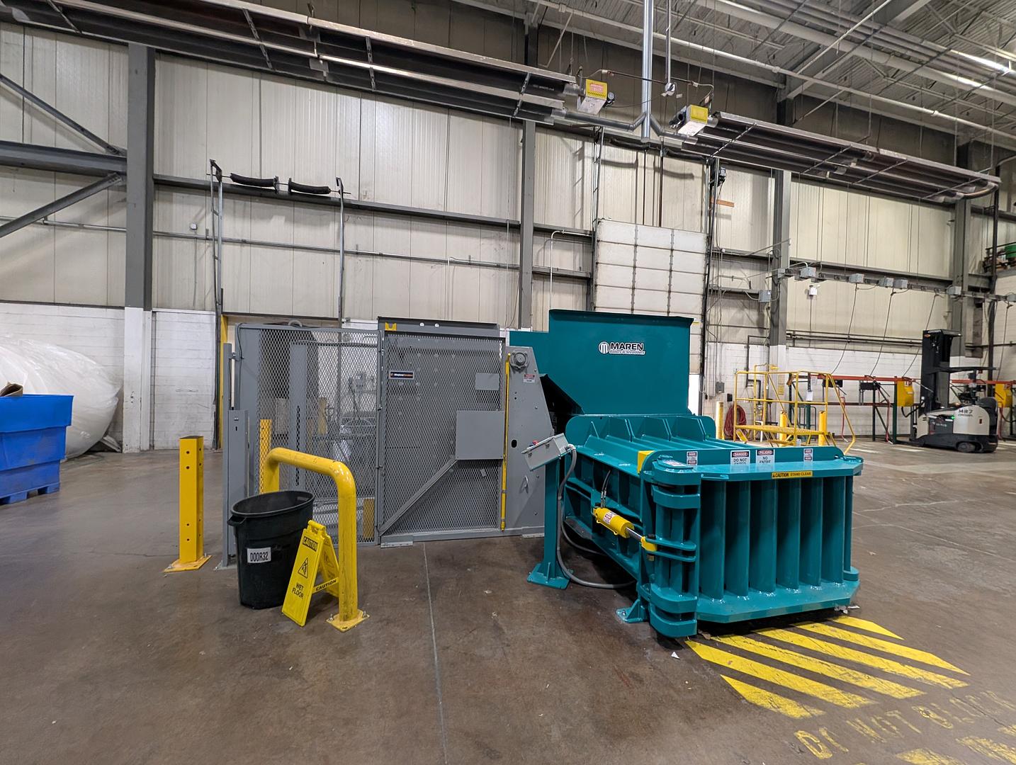 New Maren ProPAK60Stretch Full Eject Baler Installed by Black River Trading