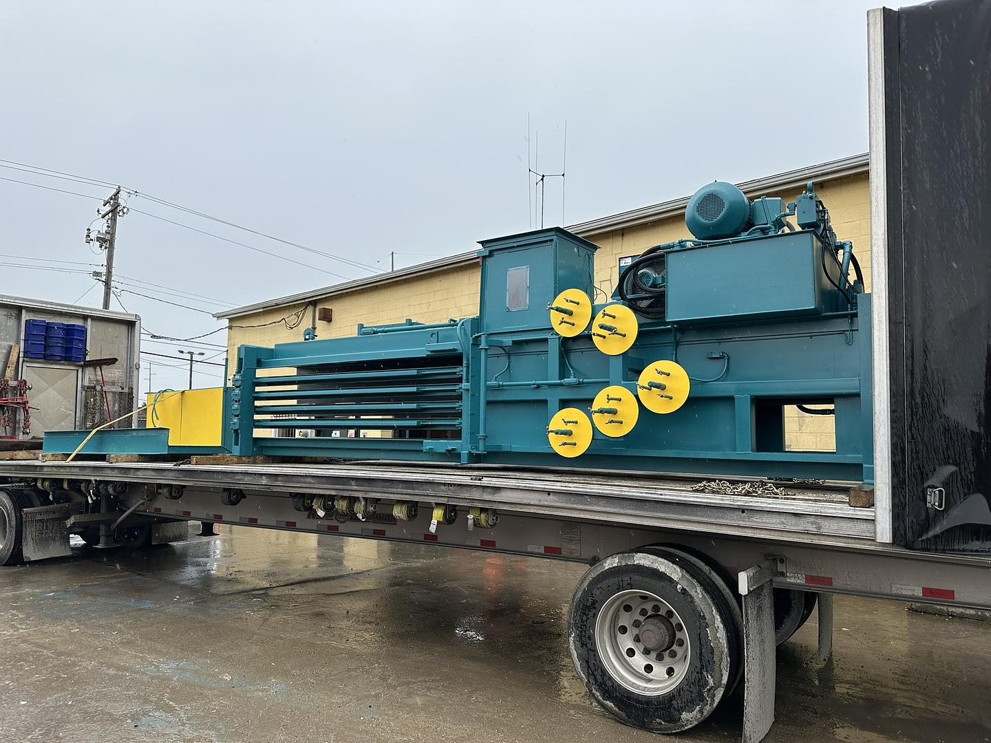 Auto-Tie Baler Rebuild & Installation — Cyclone Support Upgrades