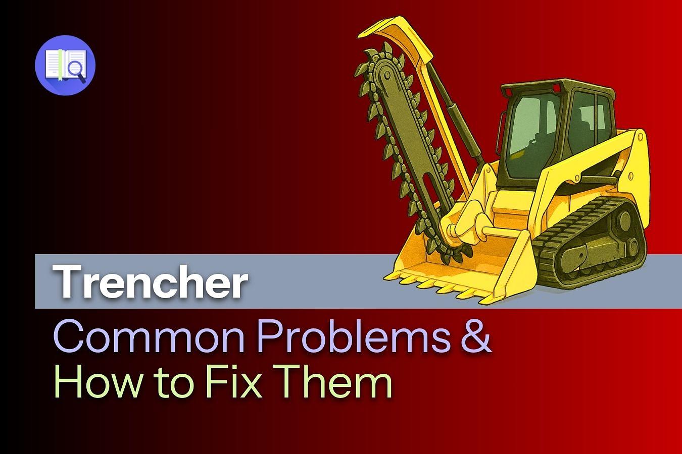 Common Trencher Problems and How to Fix Them