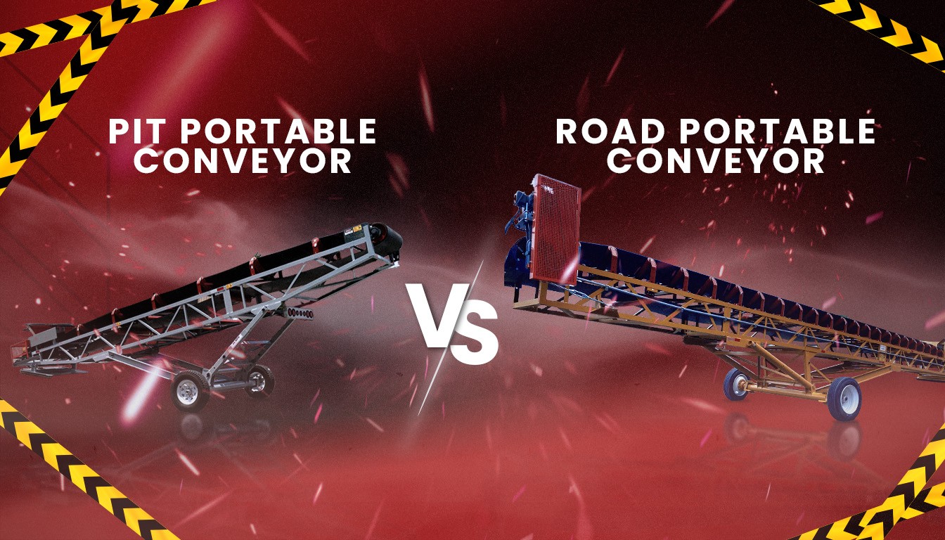 Pit Portable Conveyors vs Road Portable Conveyors: Best Choices for Your Project