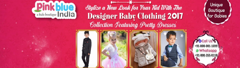 pink and blue baby boutique