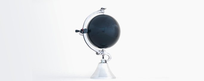 Check out Yuri Suzuki's Sound of the Earth, a spherical vinyl record