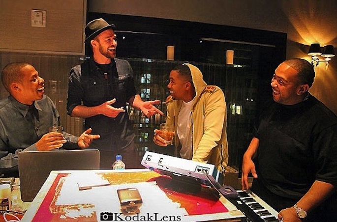 Timbaland says Nas, Jay Z, and Justin Timberlake have recorded a track together