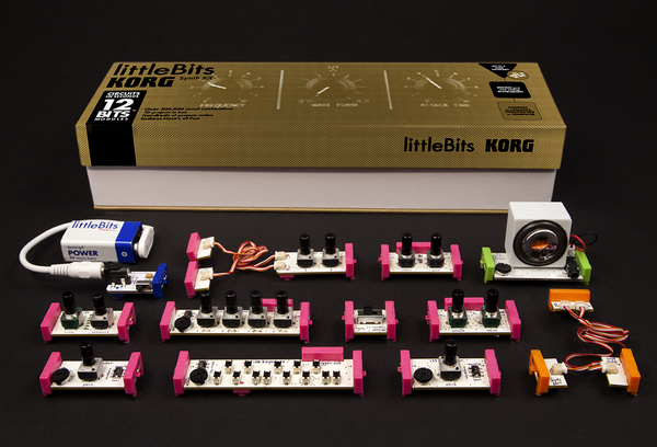Lego meets modular synthesis? Check out littleBits and Korg's neat new synthesiser kit