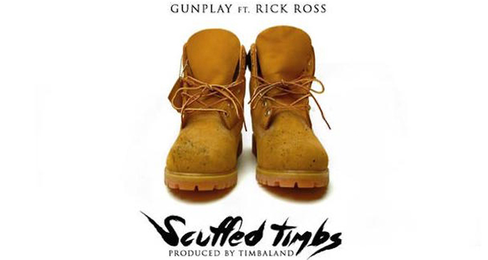 Stream Gunplay and Rick Ross' 'Scuffed Timbs', produced by Timbaland