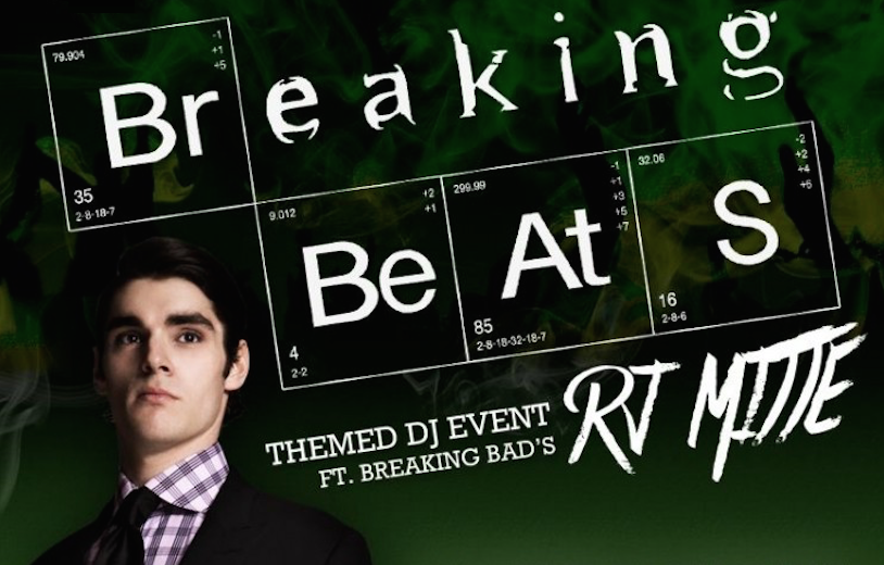 Breaking Bad's Walt Jr. announces "Breaking Beats" tour with blue meth candy and breakfast buffet