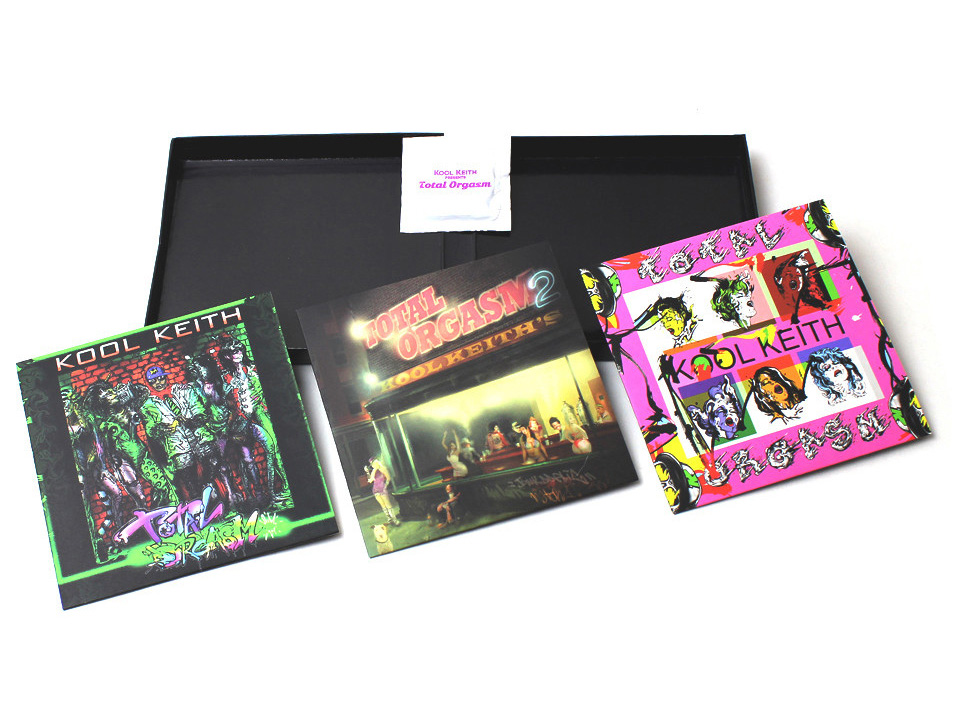 Kool Keith's Total Orgasm boxset comes with a condom