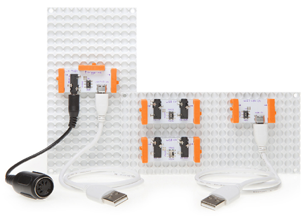 littleBits' Korg synth kit gets MIDI, CV and USB functionality