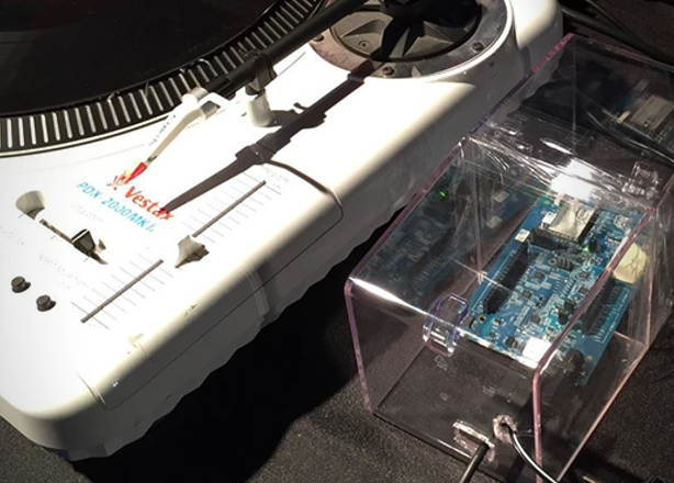 DJ QBert has teamed up with Intel to rid the DJ booth of laptops