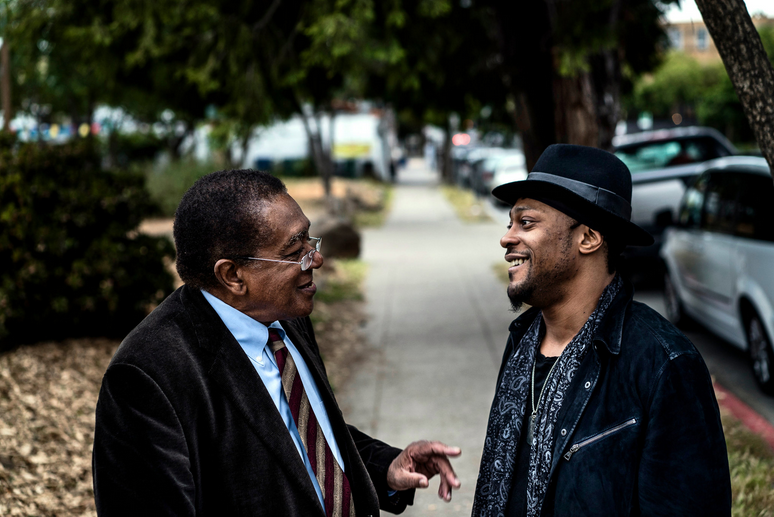 Watch D'Angelo and Bobby Seale discuss politics and music