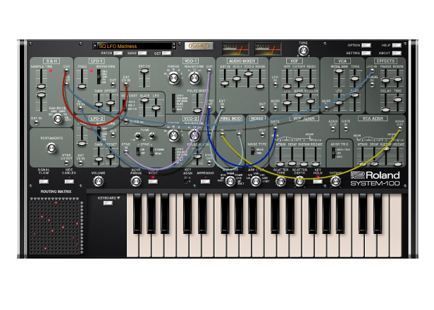 Roland revives semi-modular System-100 as plug-out synth