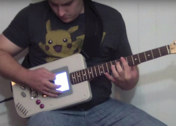 Ingenious inventor creates Game Boy guitar