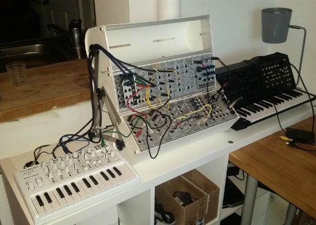 Make a modular synth case from a toilet roll holder with this IKEA hack