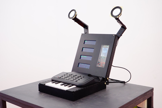 The Prankophone is a synth for making prank calls