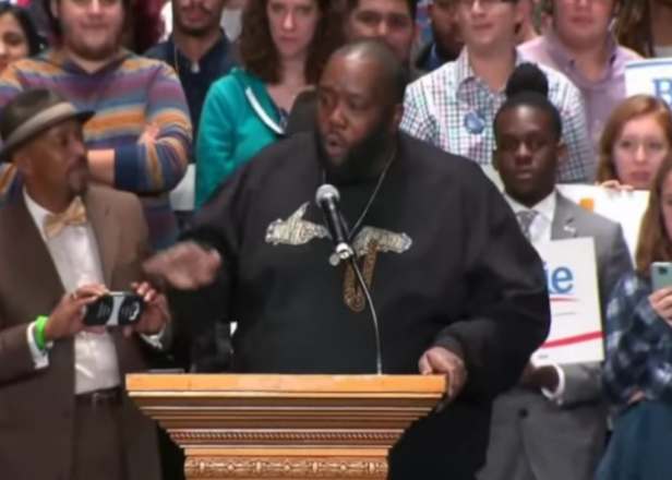 Killer Mike Speaks At Bernie Sanders Rally In Atlanta
