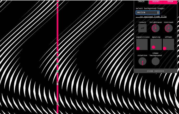 Pixelsynth is a browser instrument that turns images into music