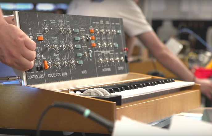 Moog reissues classic Minimoog Model D synth for Moogfest