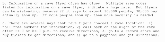 Rave-Flyers