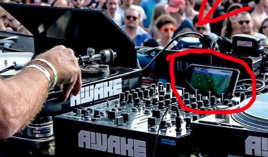 DJ caught watching Euro 2016 on his phone during festival set responds after going viral