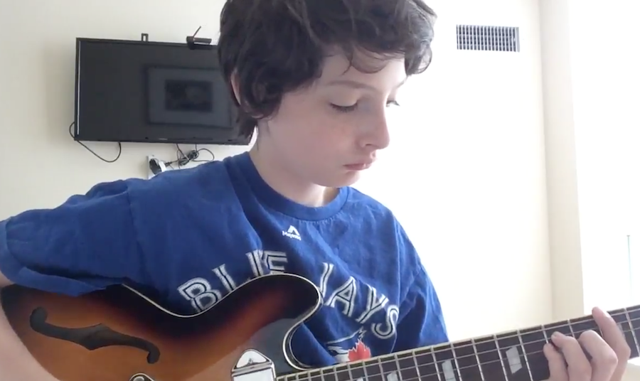 Hear Stranger Things' Finn Wolfhand play Mac DeMarco's 'Salad Days'