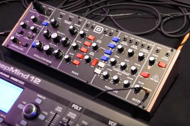 Watch Behringer's $399 Minimoog clone in action