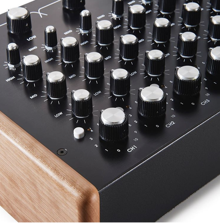 Alpha Recording System unveils handmade six-channel rotary mixer