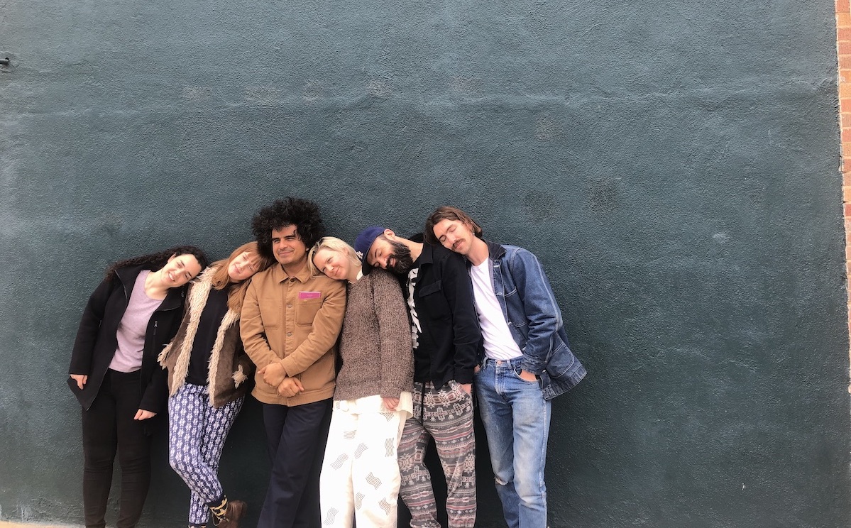 Portrait of Helado Negro and the Smile Band