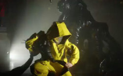 Watch footage from the opening night of video game-inspired art installation QT UR EA