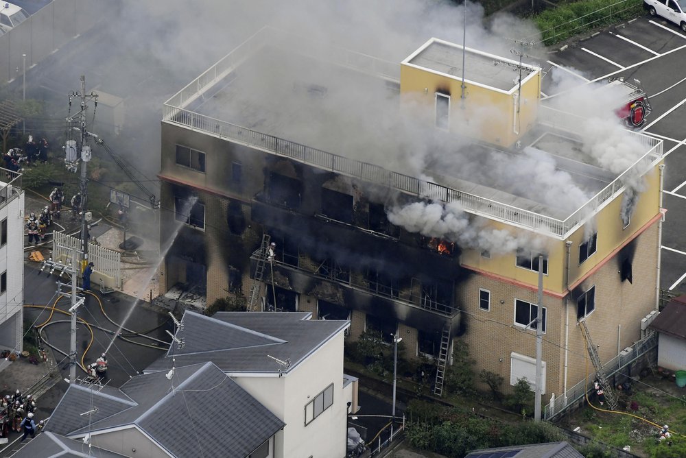 Suspected arson in Japan animation studio kills 1, 35 hurt | FACTSWANTED Suspected arson in Japan animation studio kills 1, 35 hurt | FACTSWANTED