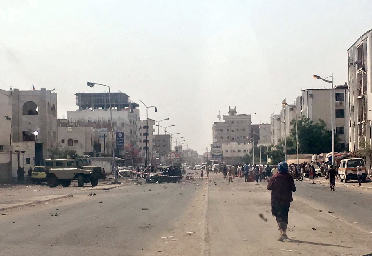 Rebel missile attack, suicide bombs kill 51 in Yemen's Aden | FACTSWANTED Rebel missile attack, suicide bombs kill 51 in Yemen's Aden | FACTSWANTED