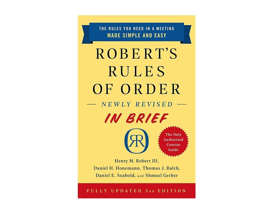 Robert's Rules of Order
