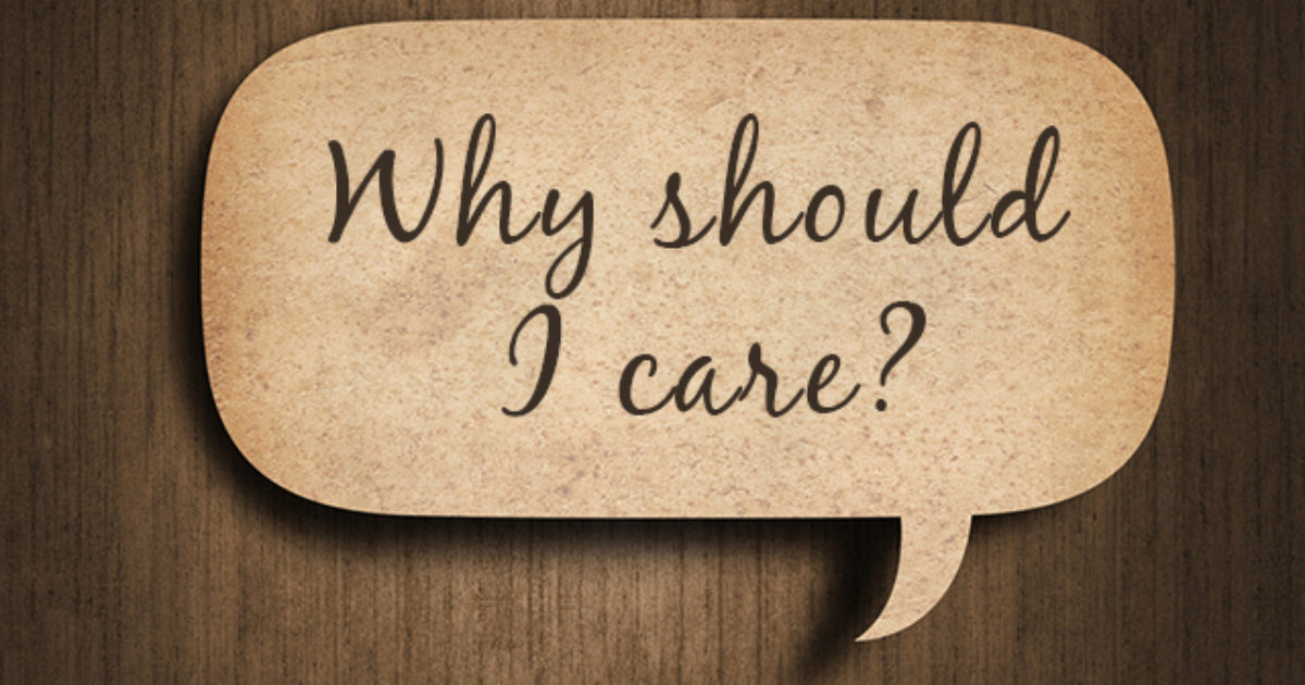 Why Should I Care? Faith Ministries Resources