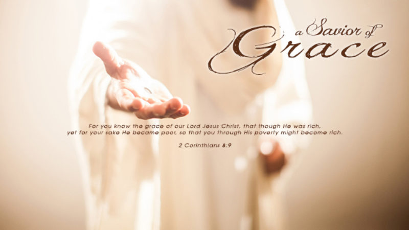 A Savior of Grace