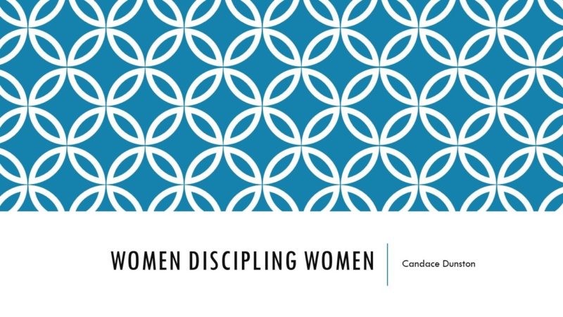 Women Discipling Women