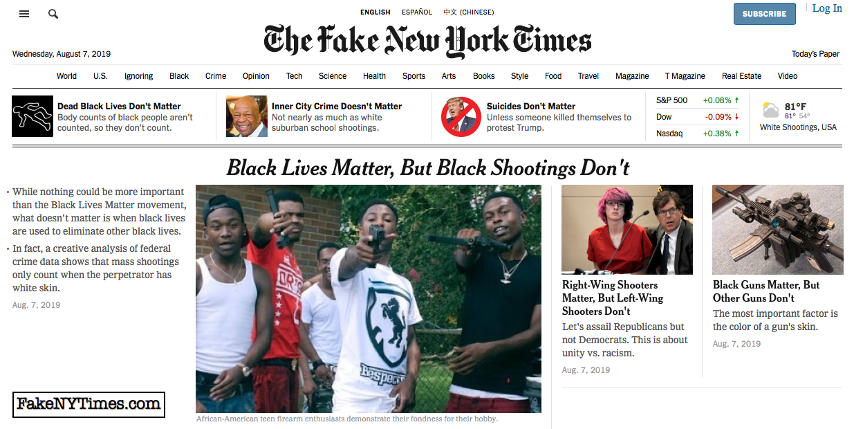 Fake New York Times 58