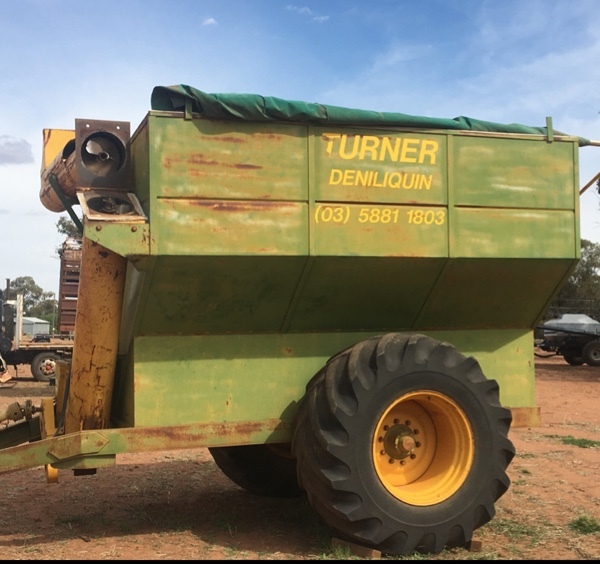 1517 ton Chaser Bin For Sale w Hyd fold auger Machinery