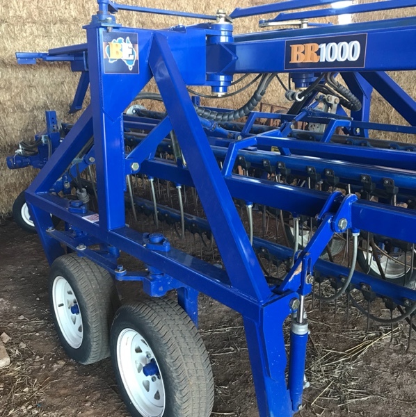 BERRIMA BR1000 Roller Bar Hay Rake For Sale Machinery