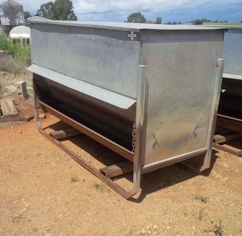 10 X 2 5m3 Sheep Feeders Livestock Equipment Livestock Feeding