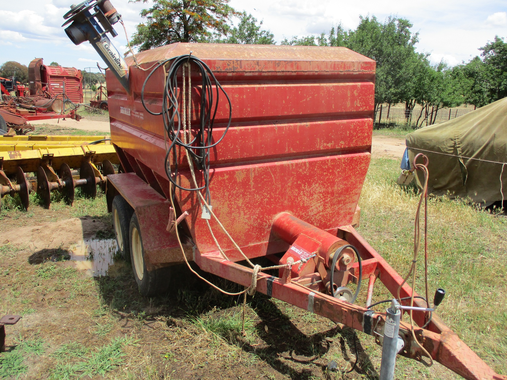 Bromar Feedout Cart Livestock Equipment Livestock Feeding
