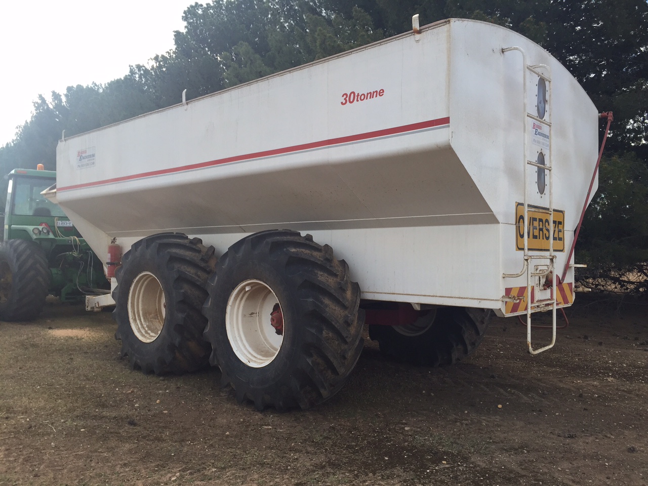 Barber 30t Chaser Bin Machinery & Equipment Chaser Bins For