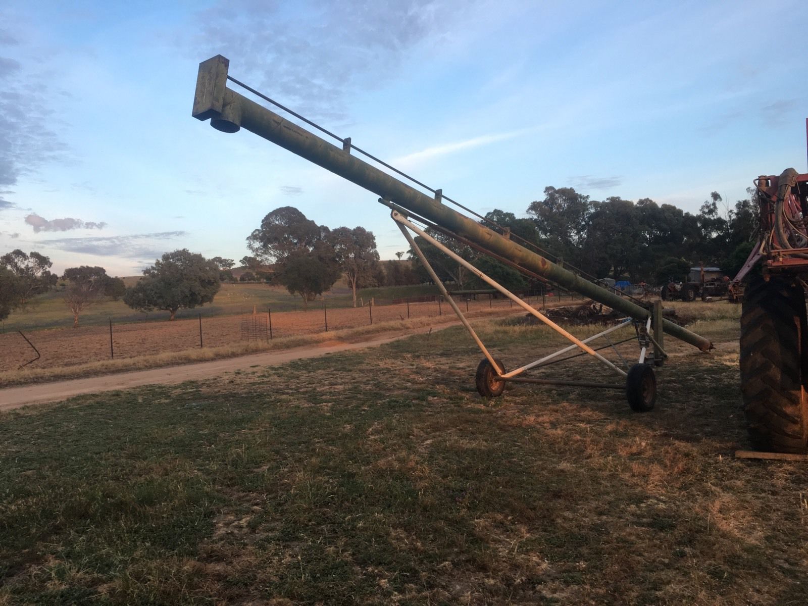 40 Foot x 8 Inch PTO Greenline Auger Machinery & Equipment