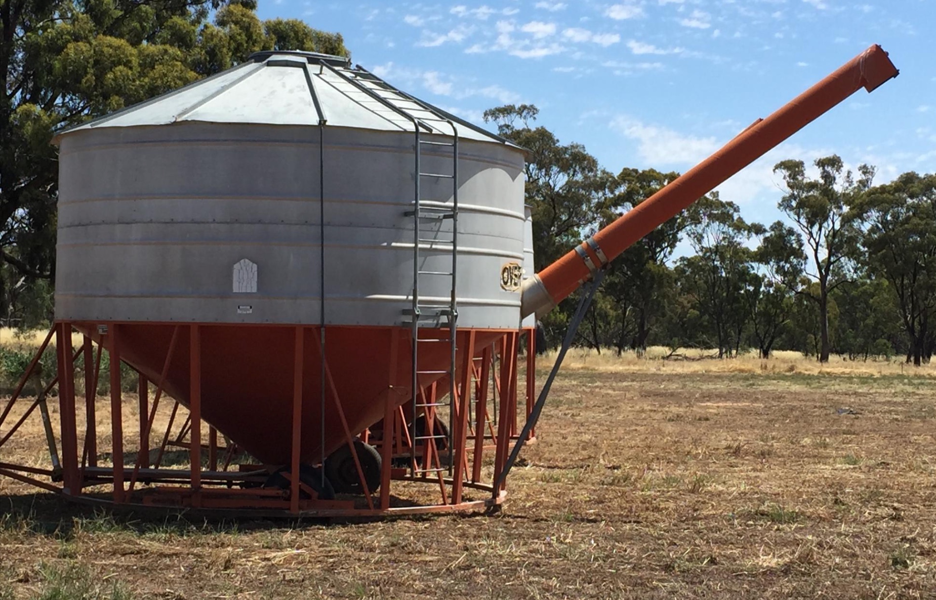 1 x 31mt Sherwell Auger Bins For Sale Listed Price is Ono