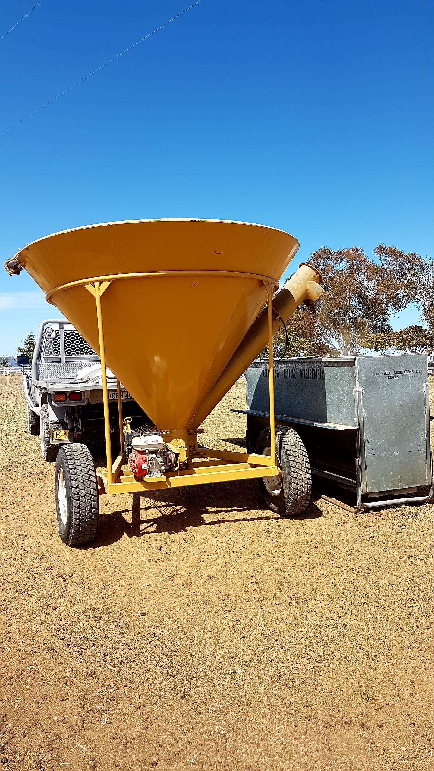 Wombat Feed Mixer / Feed Kart Machinery & Equipment Grain